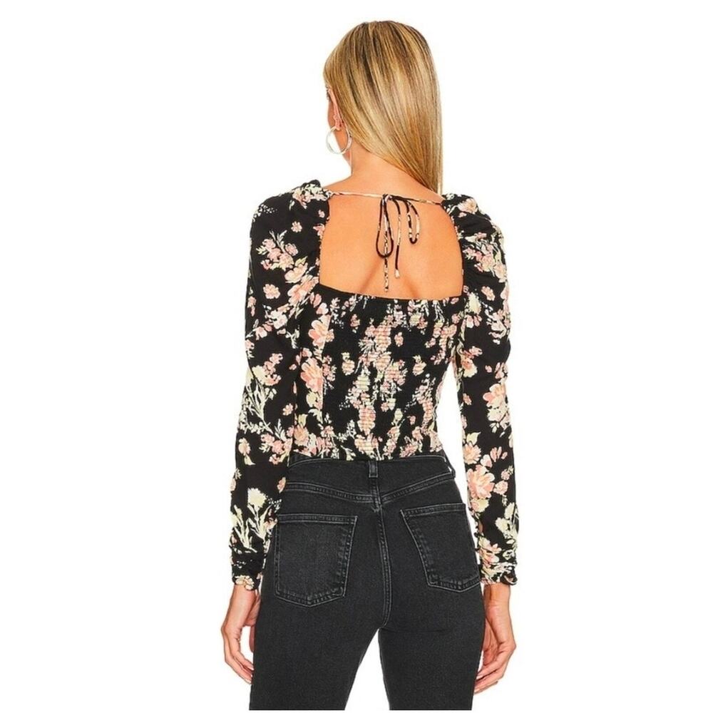 NWT Free People Hilary Print Floral Crop Top Boho XS - Picture 2 of 10